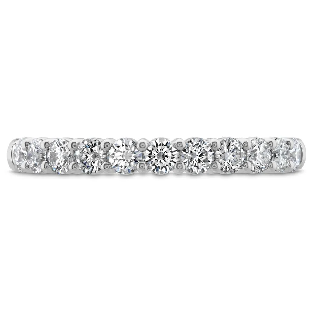 Hearts On Fire 18K White Gold 11 Stone Diamond Band HBASIG1100508W-C
