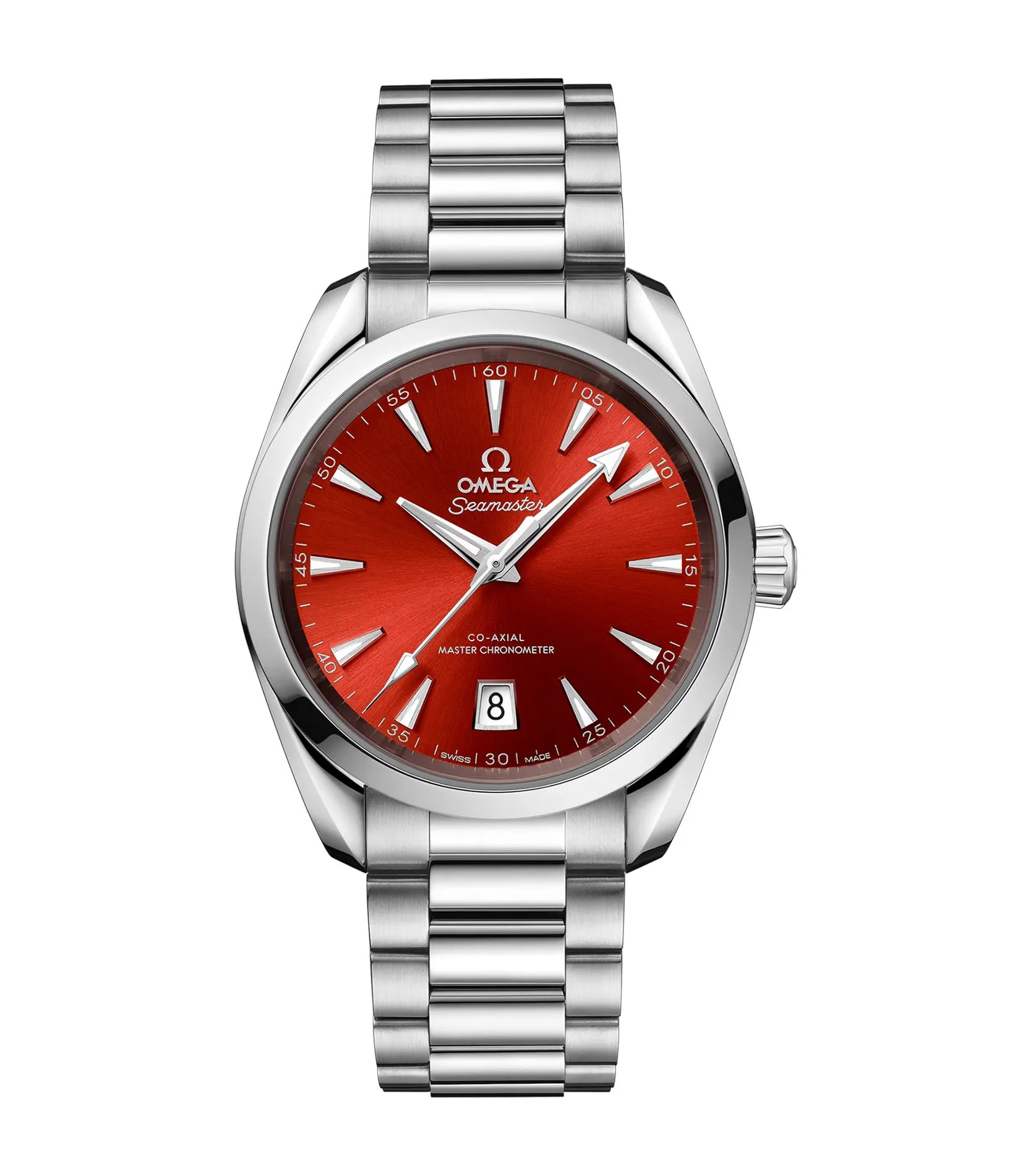 38mm Aqua Terra Shades Red Terracotta Dial