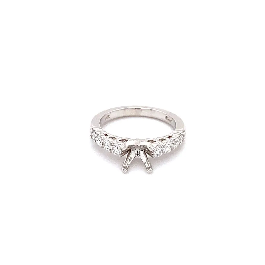 Coast Diamond Graduated Diamond Cathedral Ring Mounting