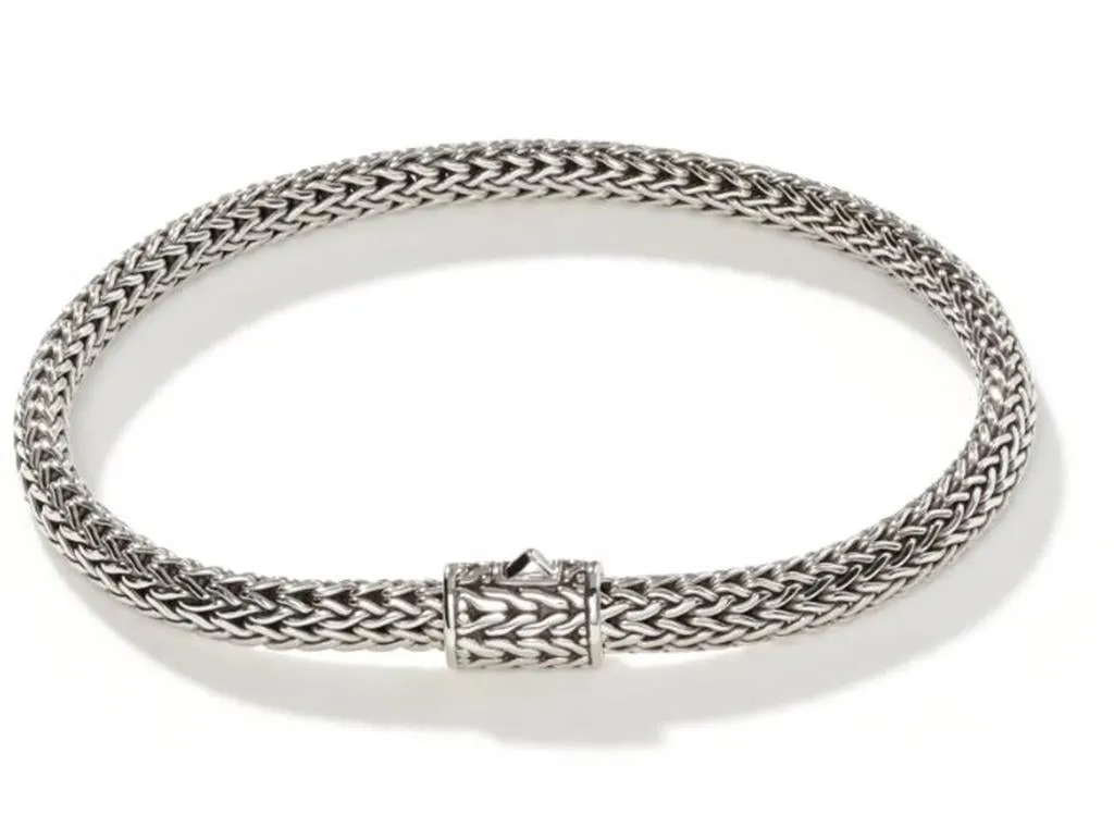 John Hardy Icon Sterling Silver 5mm Extra-Small Bracelet