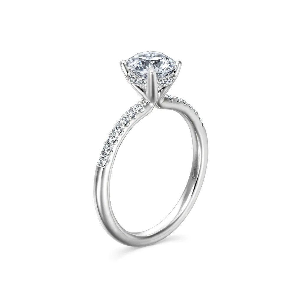Coast Diamond Hidden Halo Ring Mounting