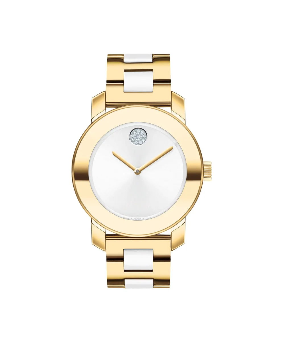 Movado Bold Iconic Mixed Material