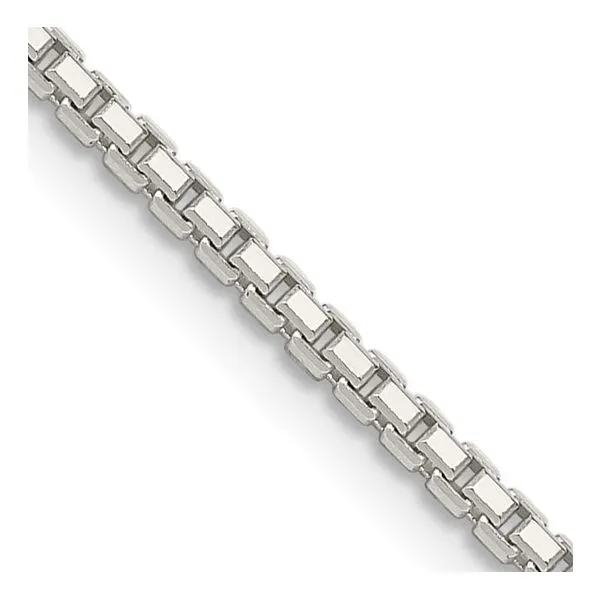 Sterling Silver 1.7mm 8 Sided Diamond-cut Box Chain 001-600-00956