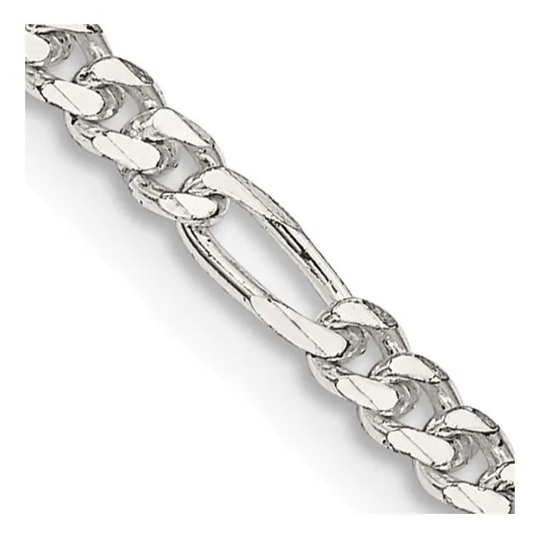 Sterling Silver 2.85mm Figaro Chain 001-600-00960