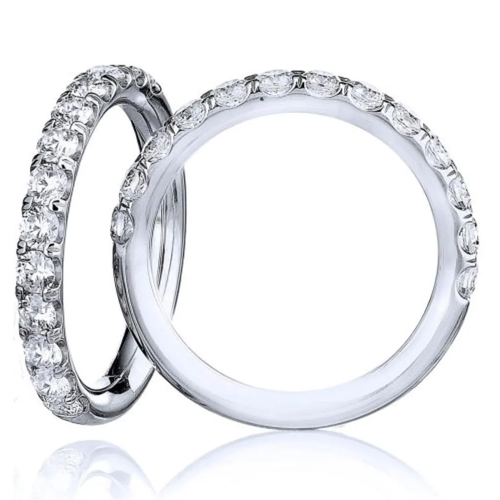 CW Signature 18K White Gold Diamond Band R01136