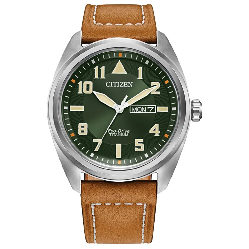 Citizen Garrison Green Dial Men's Watch