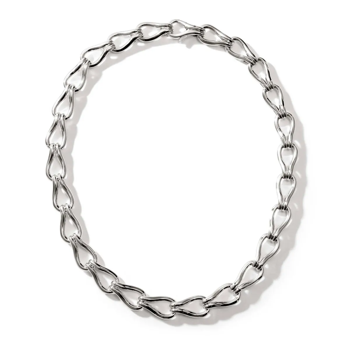 Surf Sterling Silver Link Necklace by John Hardy