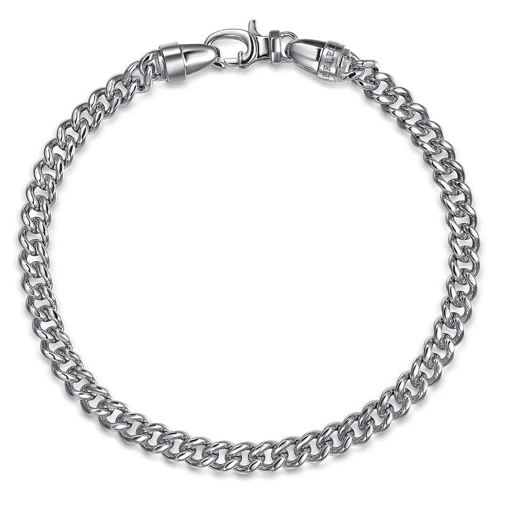 Gabriel & Co Men's Sterling Silver Classic Cuban Link Chain Bracelet TBM2144SVJJJ