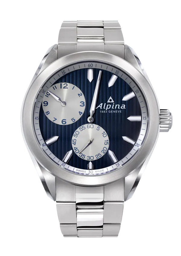 ALPINER REGULATOR AUTOMATIC DARK BLUE AL-650NSS5E6B