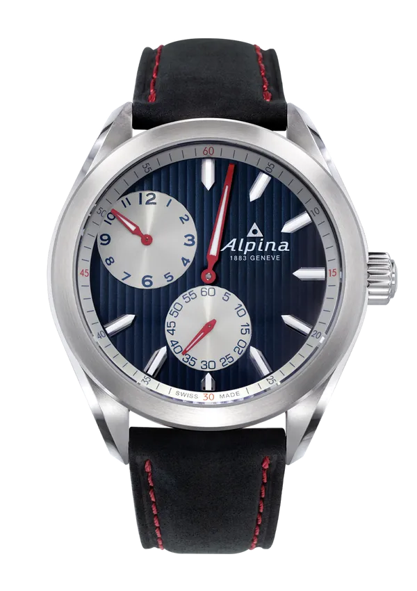 ALPINER REGULATOR AUTOMATIC DARK BLUE BLACK AL-650NSSR5E6