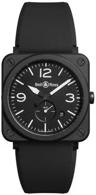 BRS-BL-CEM Bell & Ross BR-S Ceramic Quartz 39mm Midsize Watch