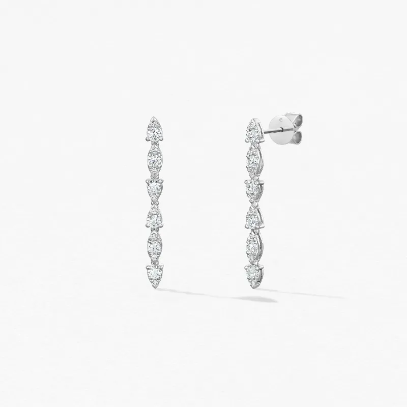 Aerial Dewdrop Stiletto Earrings