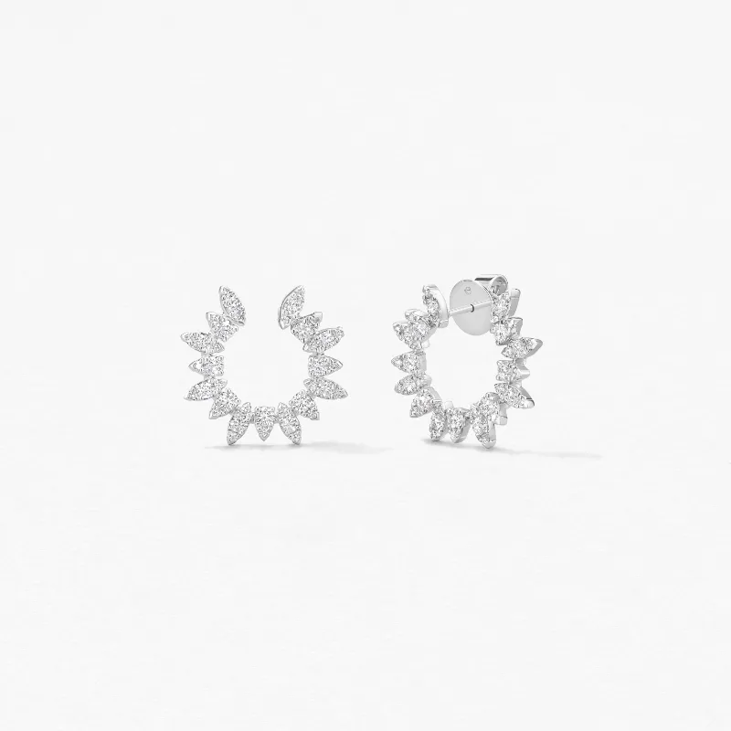 Aerial Sunburst Wrap Small Earrings