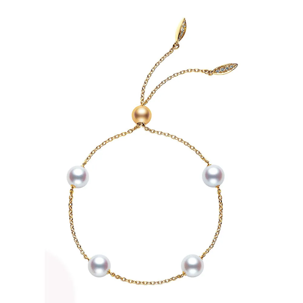 Mikimoto Station Akoya Cultured Pearl Bracelet