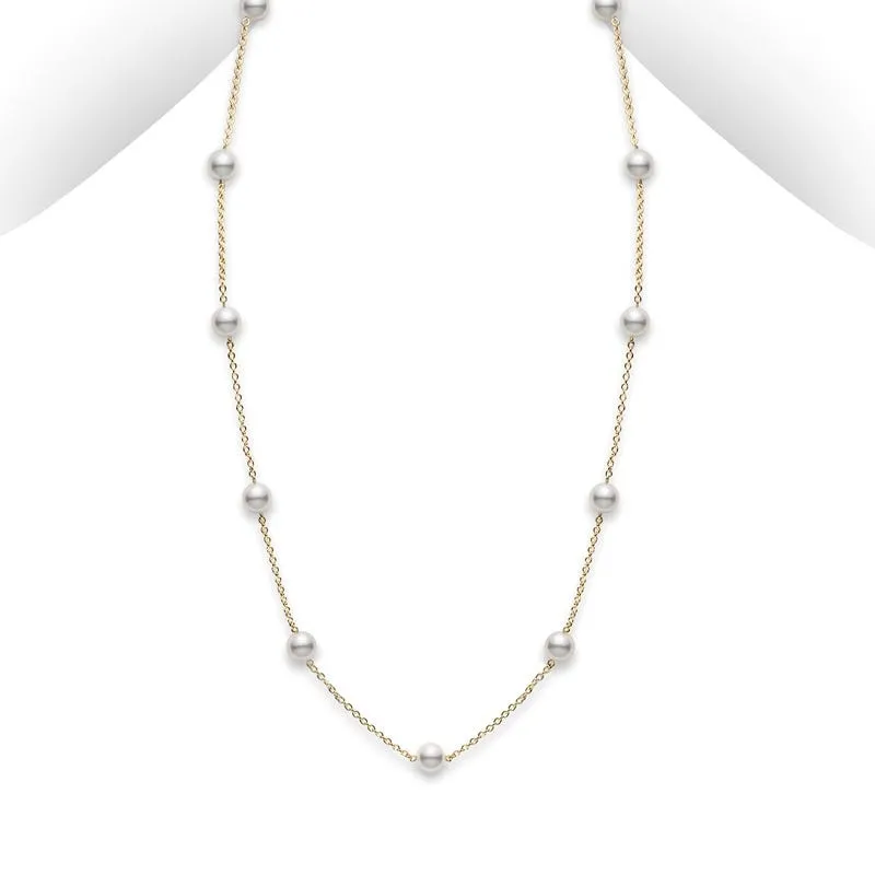 Mikimoto Station Collection 11 Pearls Necklace