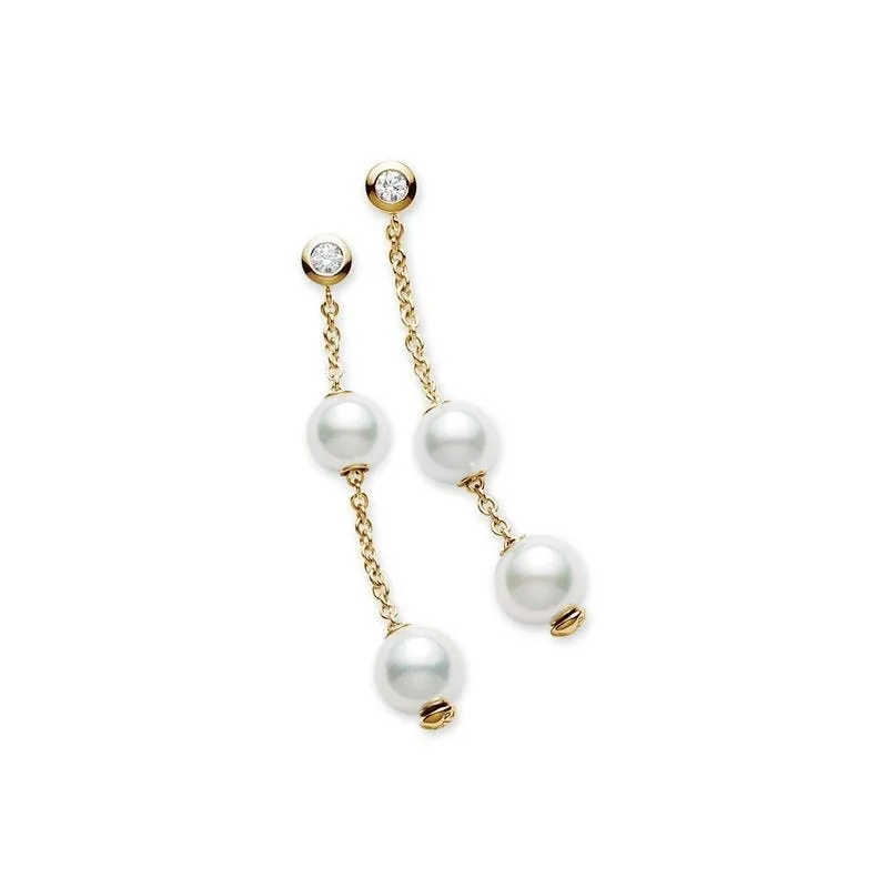 Mikimoto Pearls In Motion Earrings