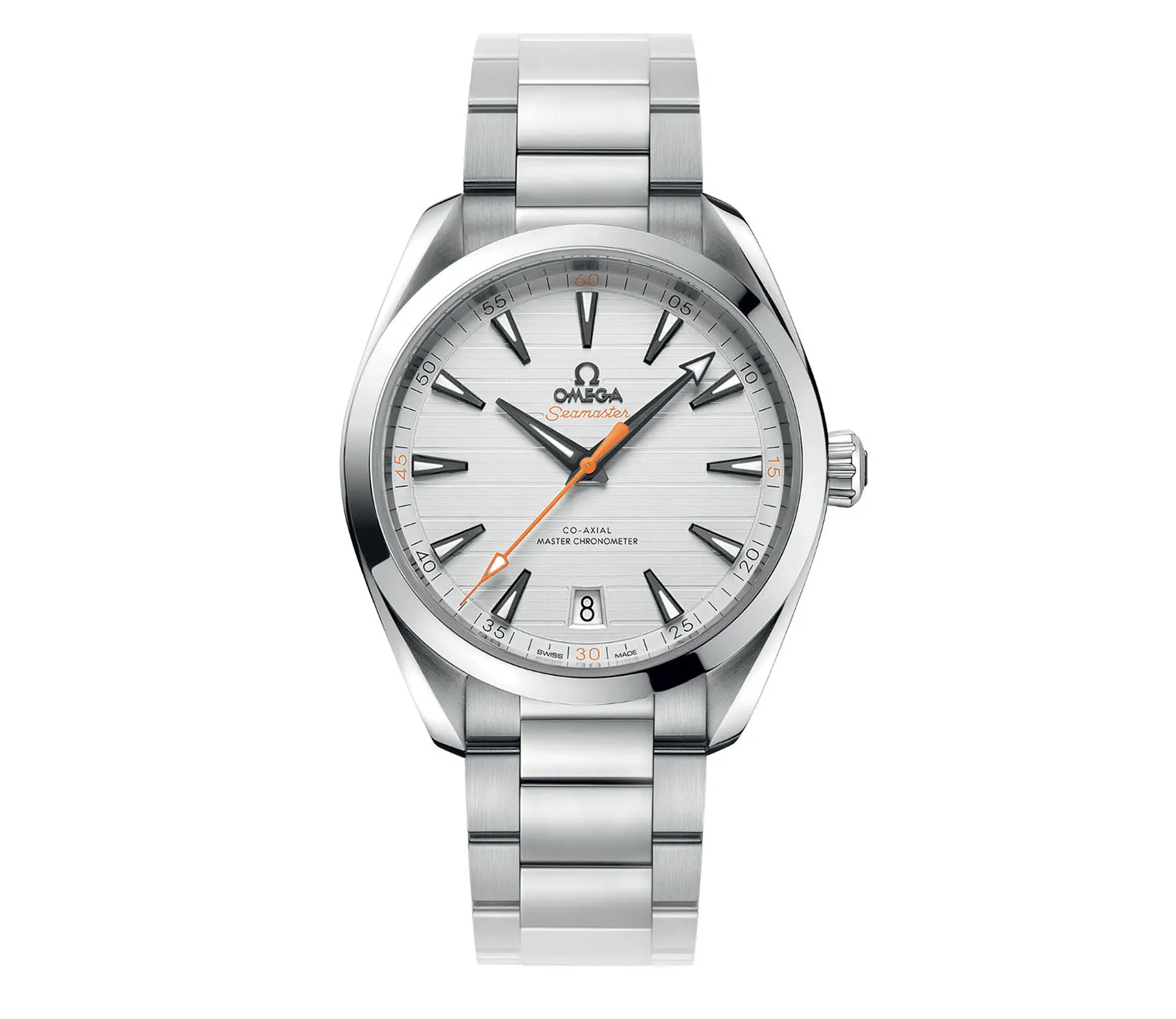 41mm Aqua Terra 150M Steel Silver Dial Auto
