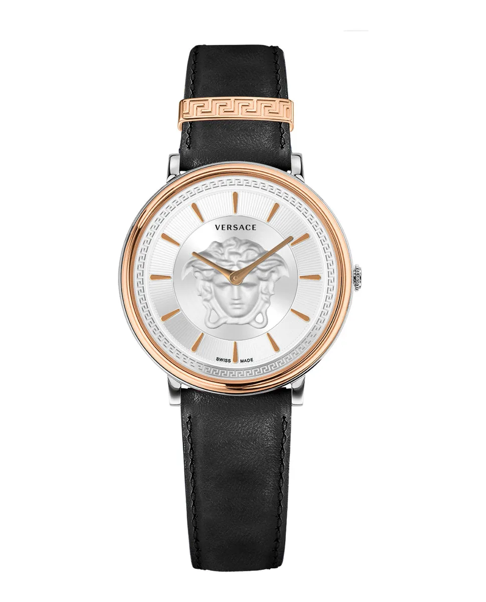 V-Circle Medusa Leather Watch