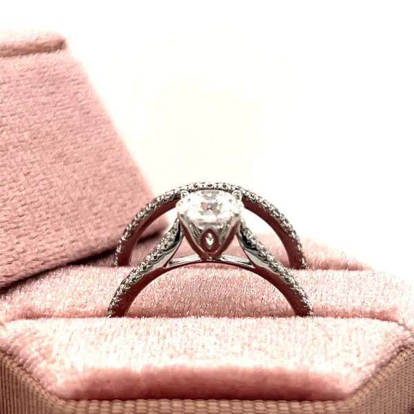 White Gold Lab Grown Diamond Bridal Set 192-00115