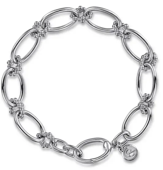 Sterling Silver Bujukan Link Bracelet