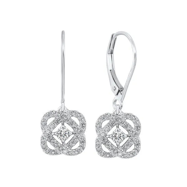 Love Knot Infinity Earrings