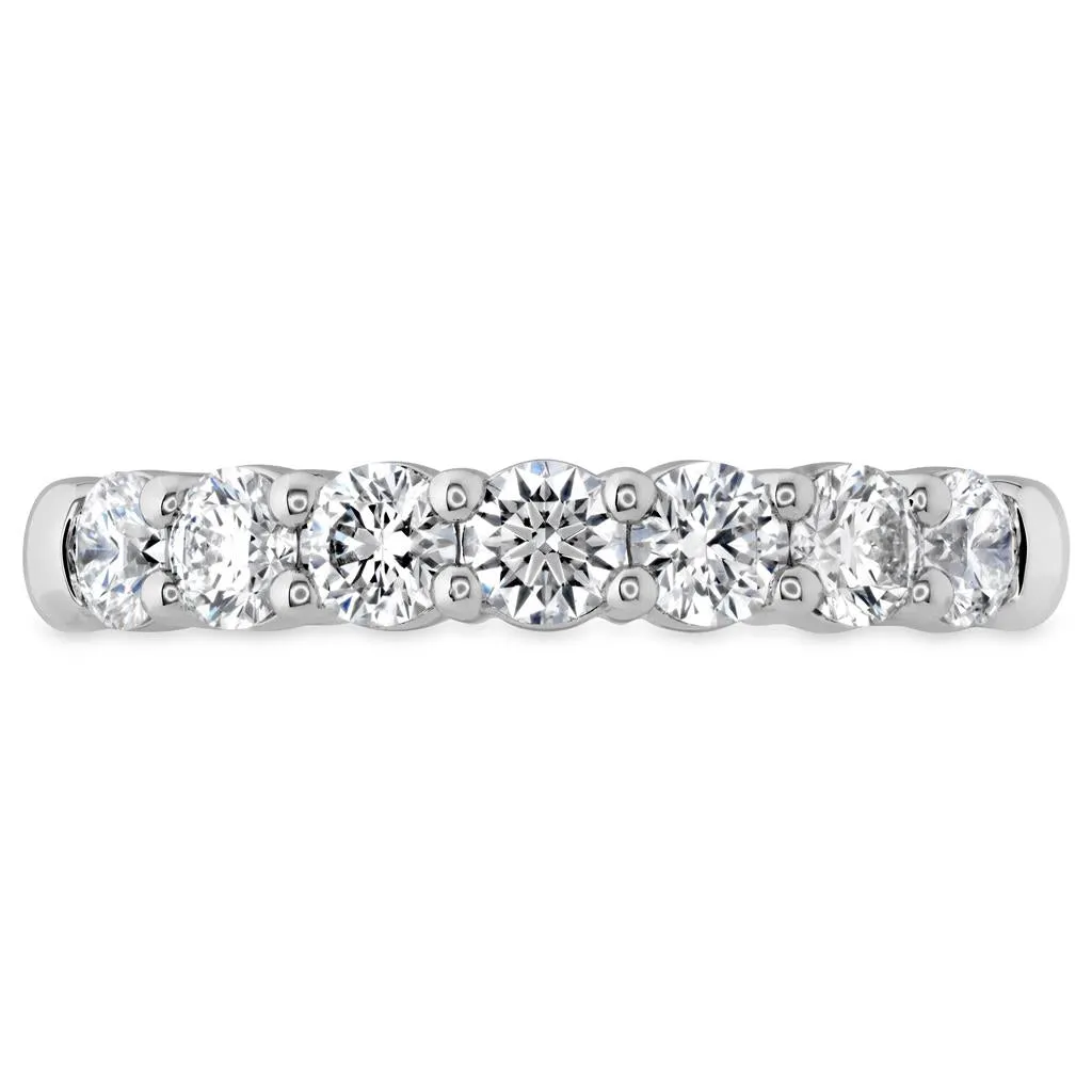 Hearts On Fire 18K White Gold 7 Stone Diamond Band HBASIG700758W-C / UU27288YGHV0706500