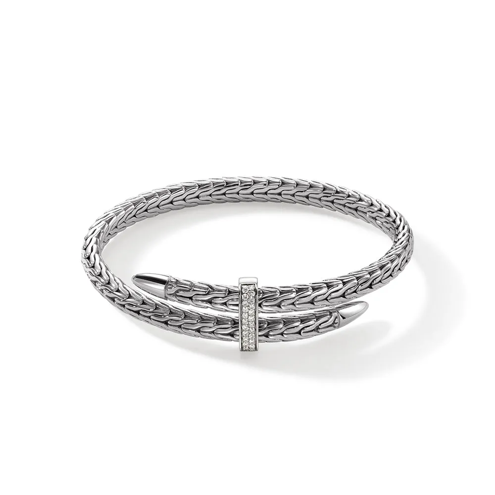 Sterling Silver Spear Flex Cuff by John Hardy