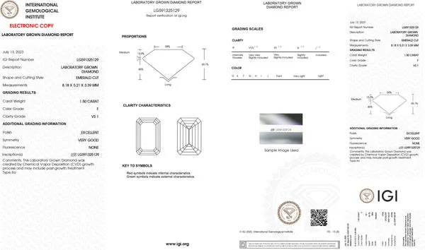 Lab Grown Diamonds 192-00069