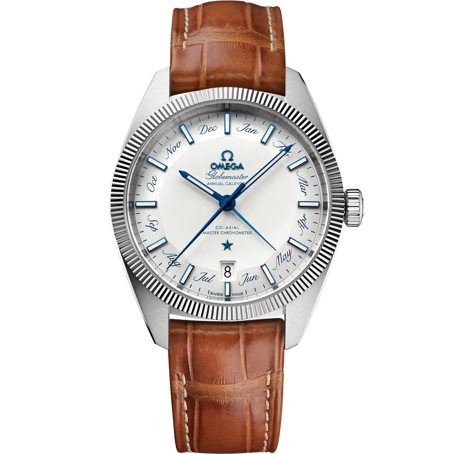 Omega Constellation Globemaster 41 mm Silver Dial Stainless Steel Strap 130.33.41.22.02.001