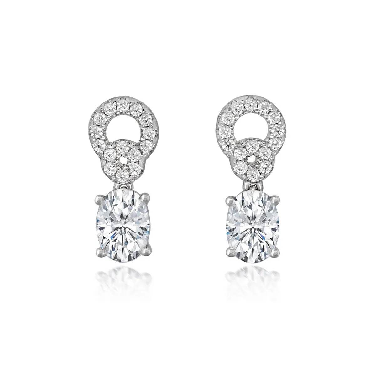 silver sofia earrings