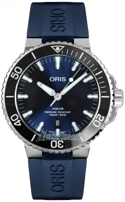 01 733 7730 4135-07 4 24 65EB Oris Aquis Date 43.5mm Mens Watch