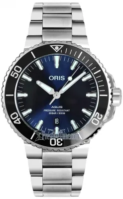 01 733 7730 4135-07 8 24 05PEB Oris Aquis Date 43.5mm Mens Watch
