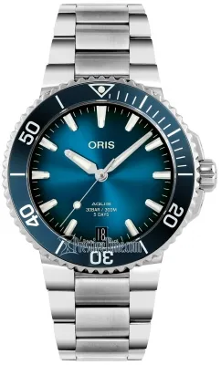 01 400 7769 4135-07 8 22 09PEB Oris Aquis Date 41.5mm Mens Watch