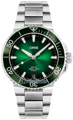 01 400 7769 4157-07 8 22 09PEB Oris Aquis Date 41.5mm Mens Watch