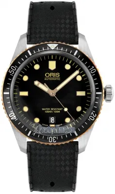 01 733 7707 4354-07 4 20 18 Oris Divers Sixty-Five 40mm Mens Watch
