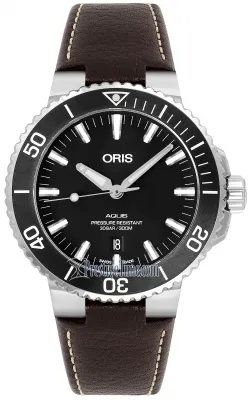 01 733 7730 4154-07 5 24 10EB Oris Aquis Date 43.5mm Mens Watch