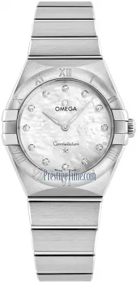 131.10.28.60.55.001  Omega Constellation Quartz 28mm Ladies Watch