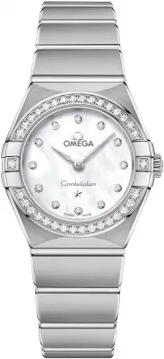 131.15.25.60.55.001  Omega Constellation Quartz 25mm Ladies Watch
