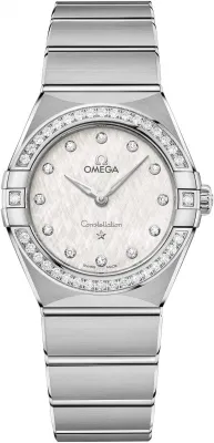 131.15.28.60.52.001 Omega Constellation Manhattan Quartz 28mm Ladies Watch