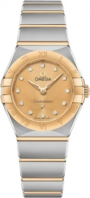 131.20.25.60.58.001  Omega Constellation Quartz 25mm Ladies Watch