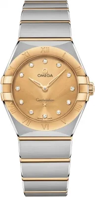 131.20.28.60.58.001  Omega Constellation Quartz 28mm Ladies Watch