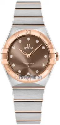 131.20.28.60.63.001  Omega Constellation Quartz 28mm Ladies Watch