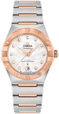 131.20.29.20.55.001  Omega Constellation Co-Axial Master Chronometer 29mm Ladies Watch