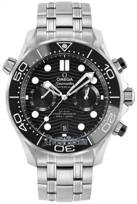 210.30.44.51.01.001  Omega Seamaster Diver 300m Co-Axial Master Chronometer Chronograph 44mm Mens Watch