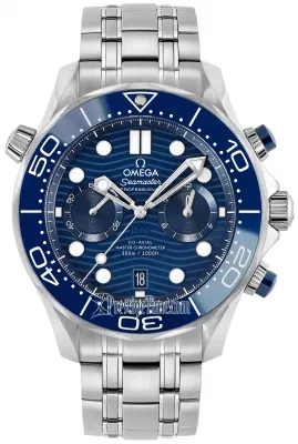 210.30.44.51.03.001  Omega Seamaster Diver 300m Co-Axial Master Chronometer Chronograph 44mm Mens Watch