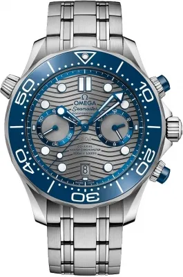 210.30.44.51.06.001  Omega Seamaster Diver 300m Co-Axial Master Chronometer Chronograph 44mm Mens Watch