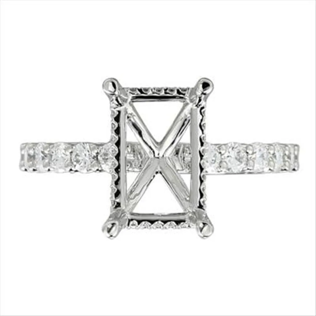 Nelson Diamond Hidden Halo Ring Mounting