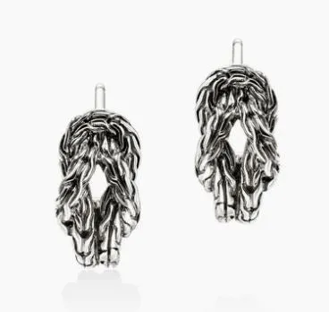 Love Knot Silver Earrings by John Hardy