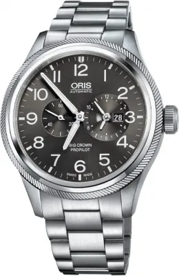 01 690 7735 4063-07 8 22 19-1 Oris Big Crown ProPilot Worldtimer Mens Watch