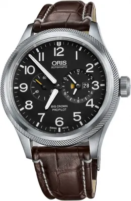 01 690 7735 4164-07 1 22 72FC Oris Big Crown ProPilot Worldtimer Mens Watch